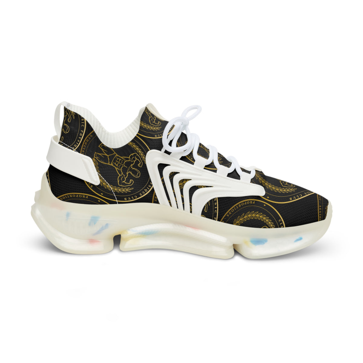 Medallion Mesh Sneakers