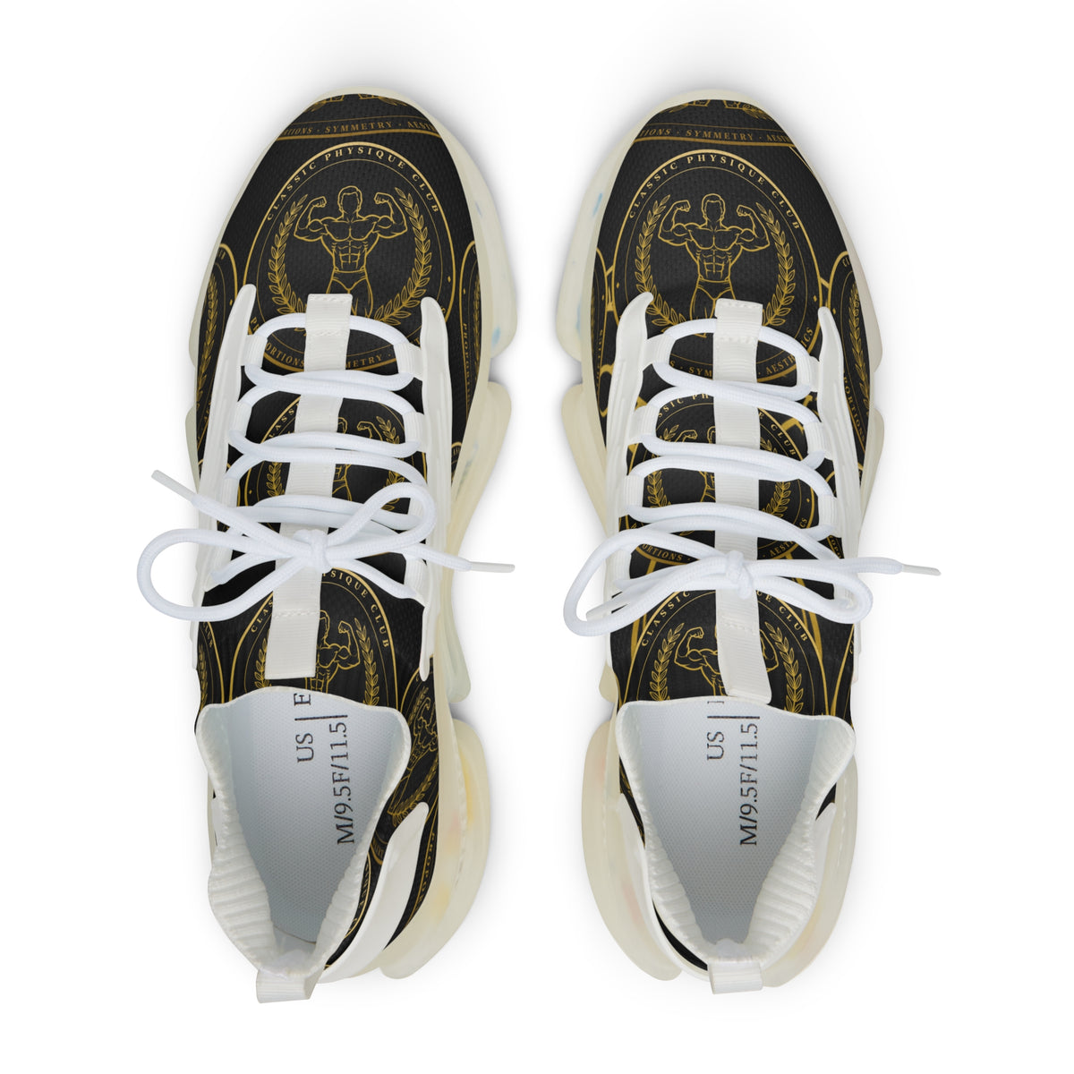 Medallion Mesh Sneakers