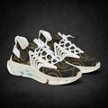 Medallion Mesh Sneakers